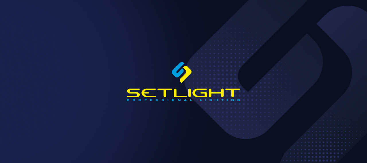 Logo i logotyp firmy Setlight - technika eventowa